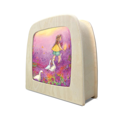 Toverplaat - Anne Illustraties - Meisje met Ganzen