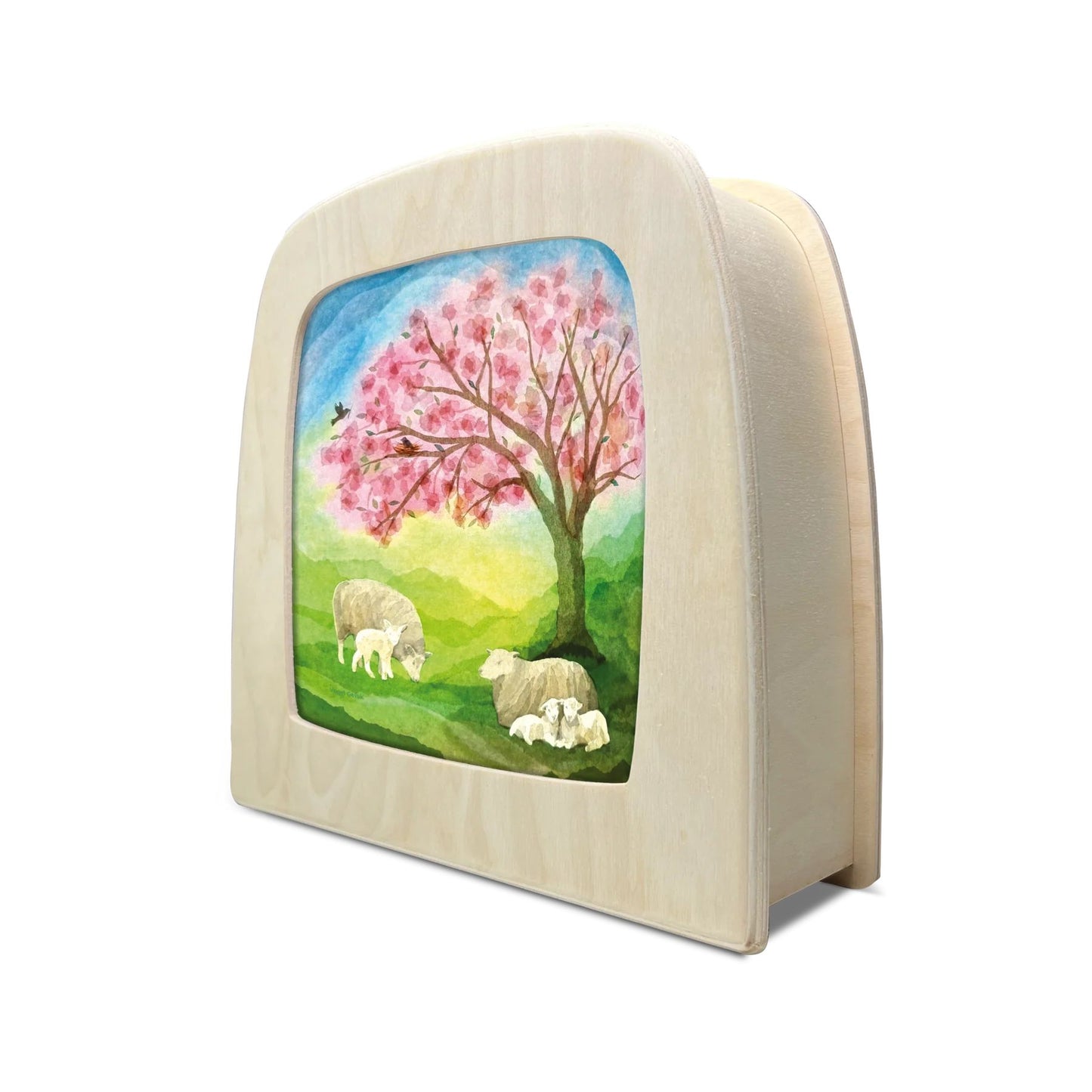 Toverplaat - Vogel Geluk - Kleine Lammetjes