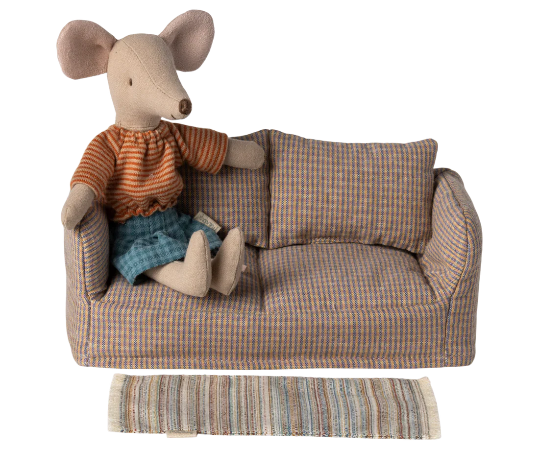 Vloerkleed klein - gestreept