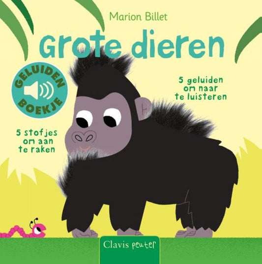 Grote dieren (geluidenboekje met voelplekken)