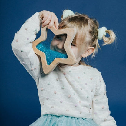 Sensorische ster blauw