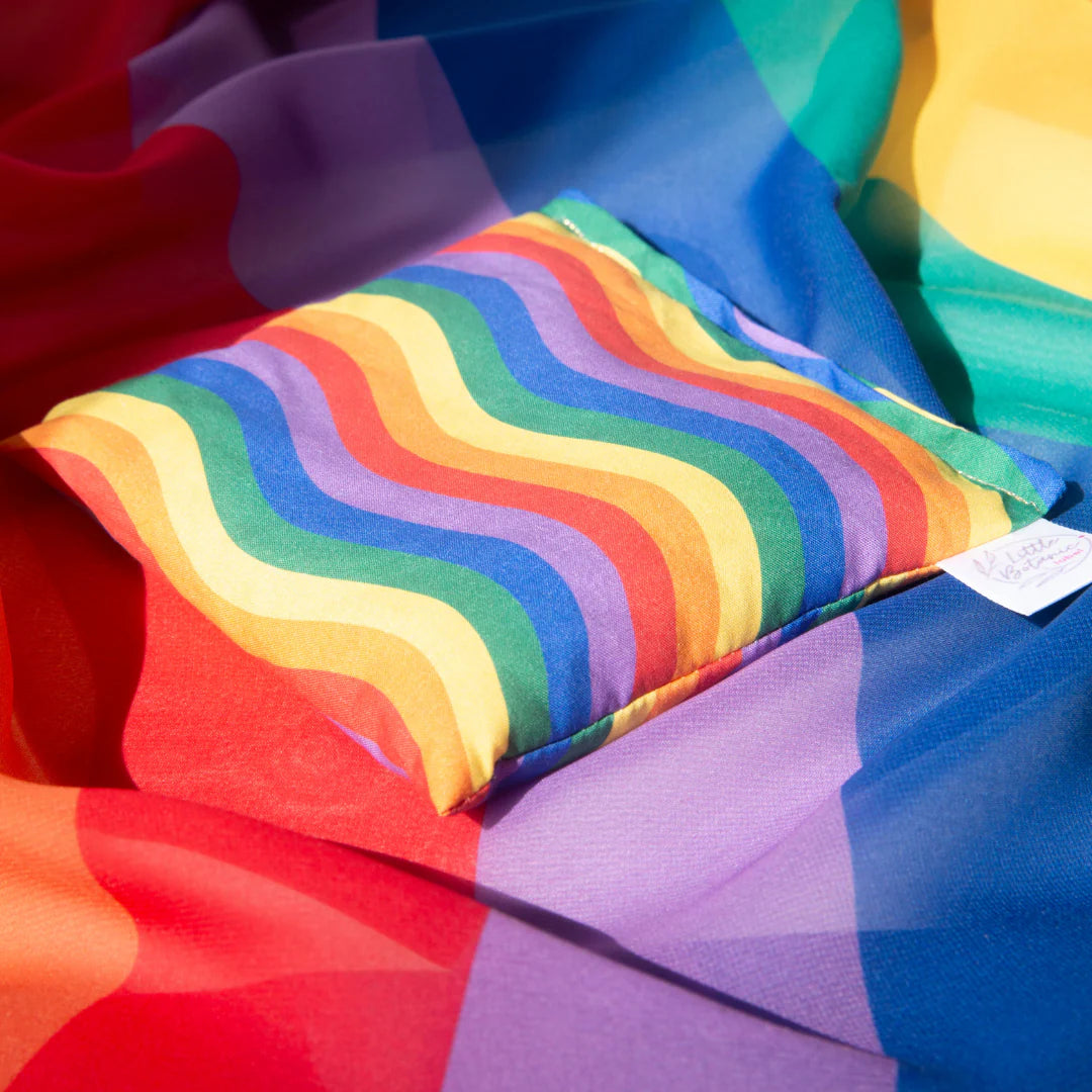 Pittenzakje - waves regenboog