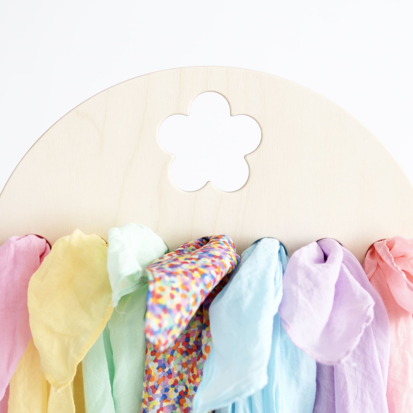 Houten display klein - bloem