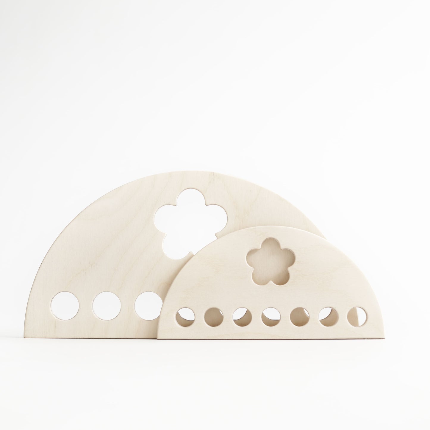 Houten display klein - bloem