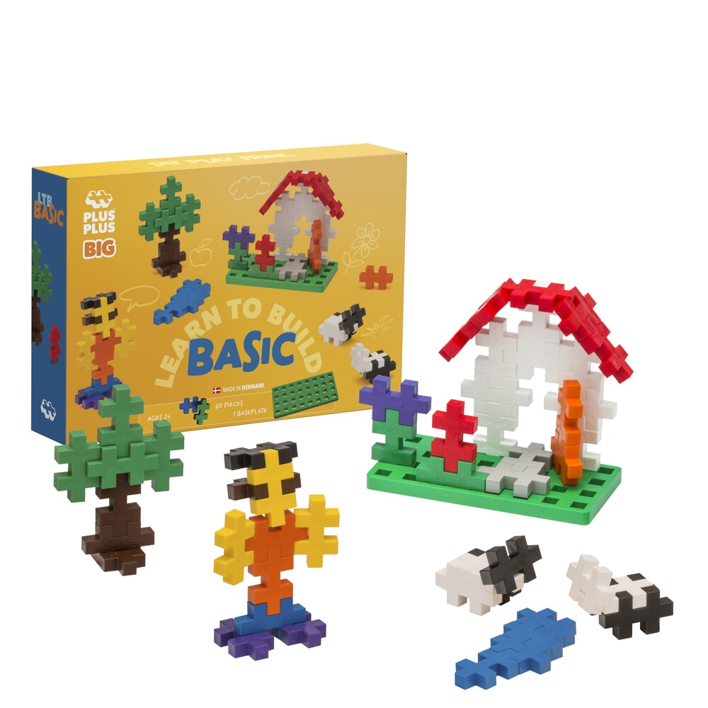 Plus-plus Big Basic - 60 stuks