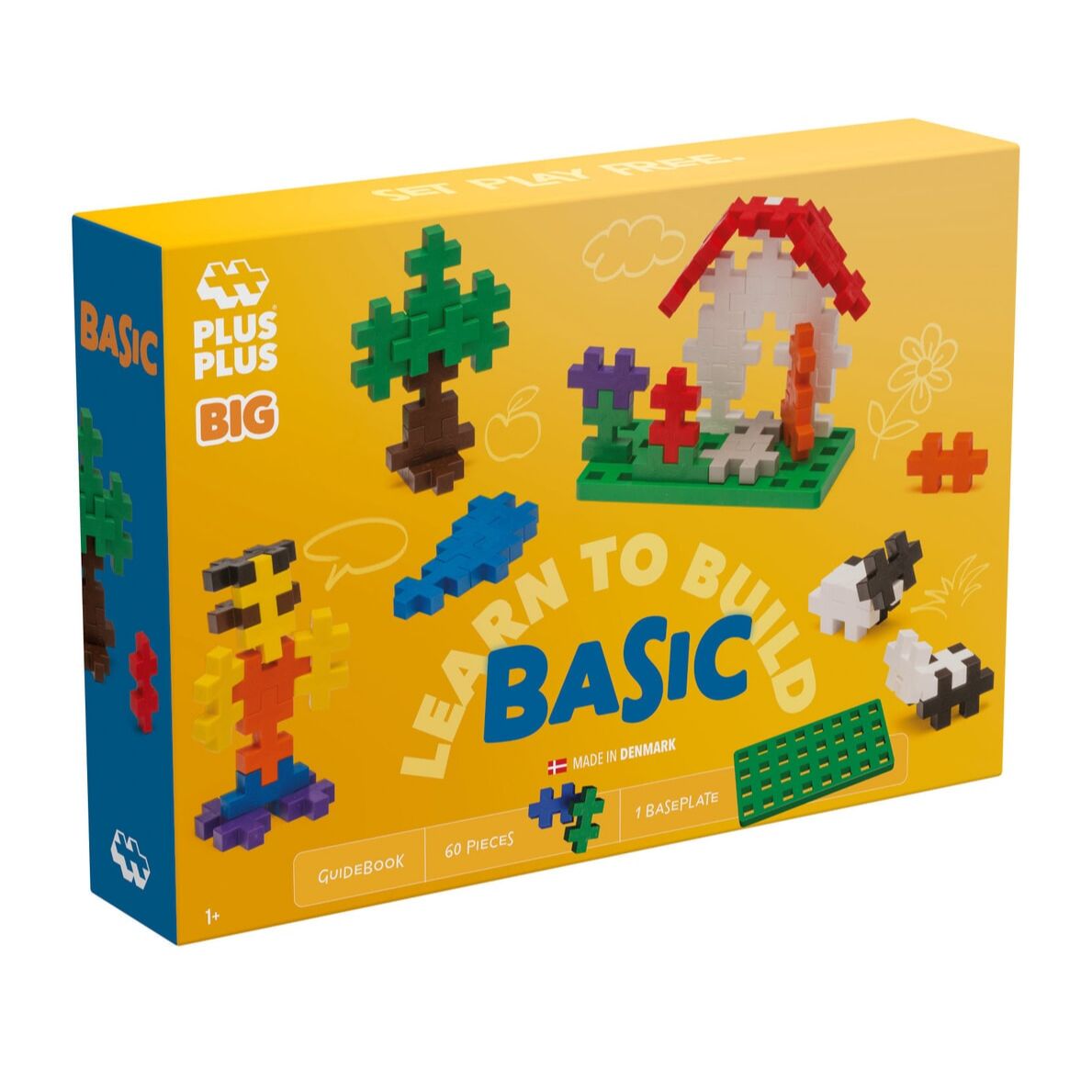 Plus-plus Big Basic - 60 stuks