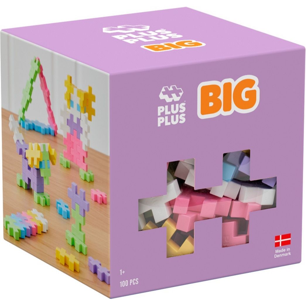 Plus-plus Big Pastel - 100 stuks