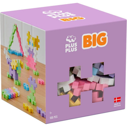 Plus-plus Big Pastel - 100 stuks