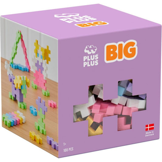 Plus-plus Big Pastel - 100 stuks
