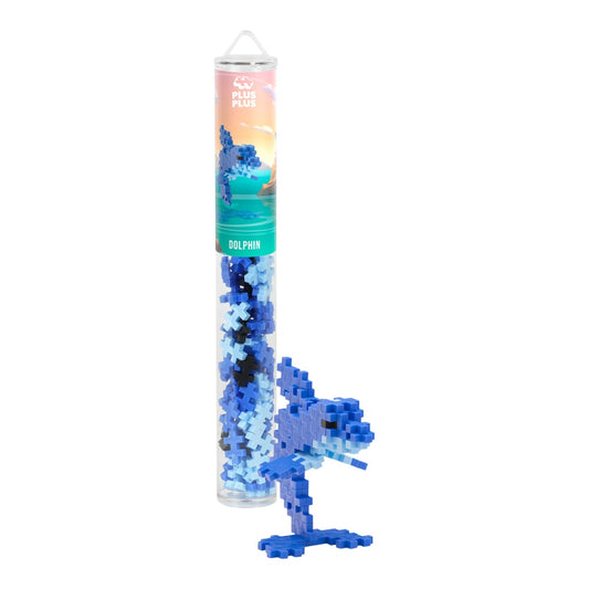 Plus-Plus Tube Dolfijn - 100 stuks