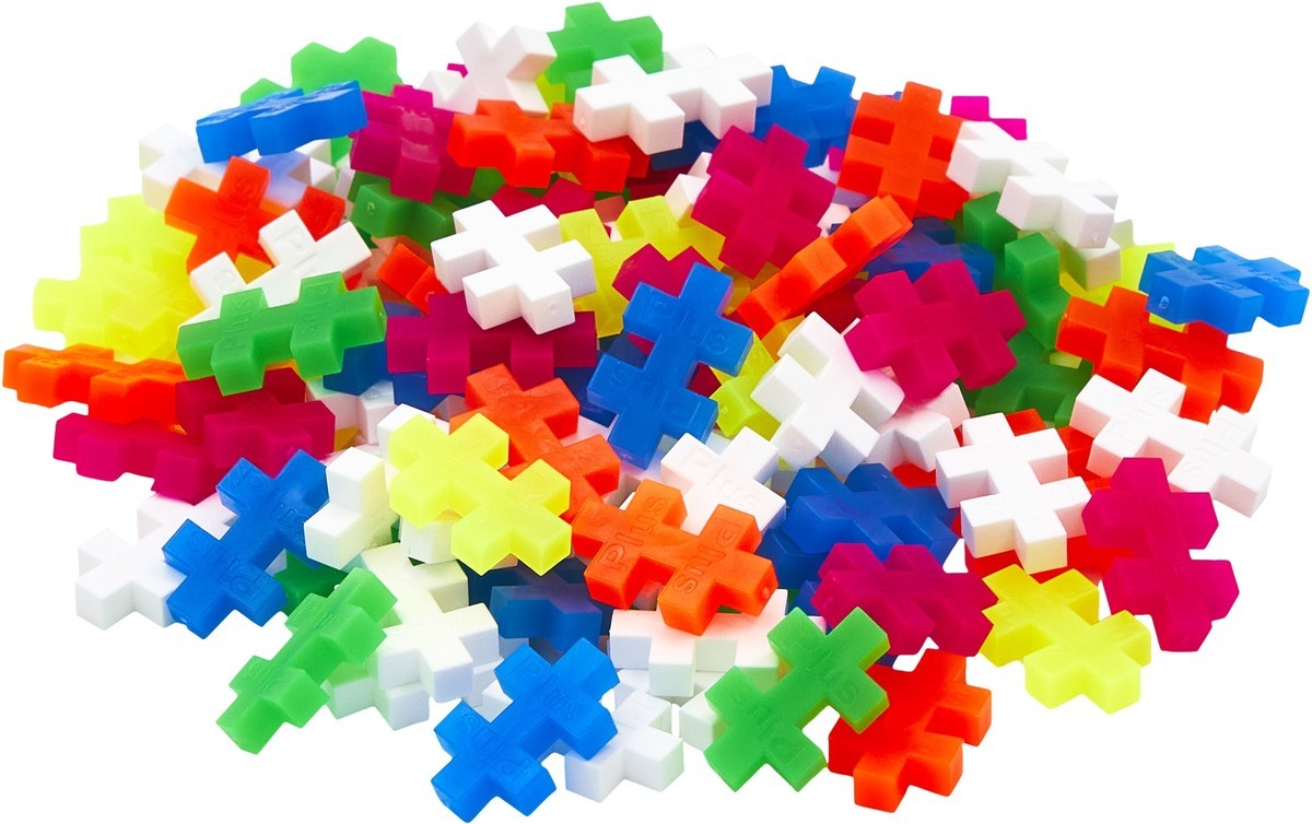 Plus-Plus Tube eenhoorn - 100 stuks