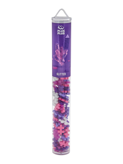 Plus-Plus Tube glitter - 100 stuks