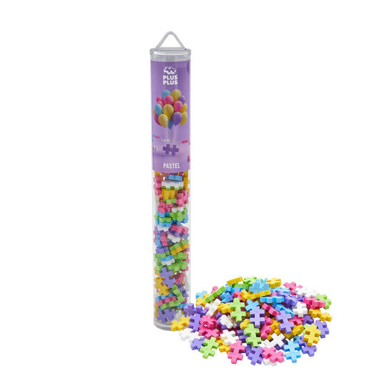 Plus-Plus Tube pastel - 100 stuks