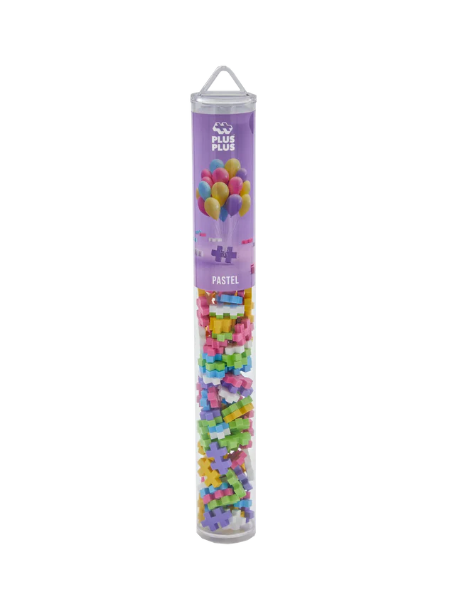 Plus-Plus Tube pastel - 100 stuks