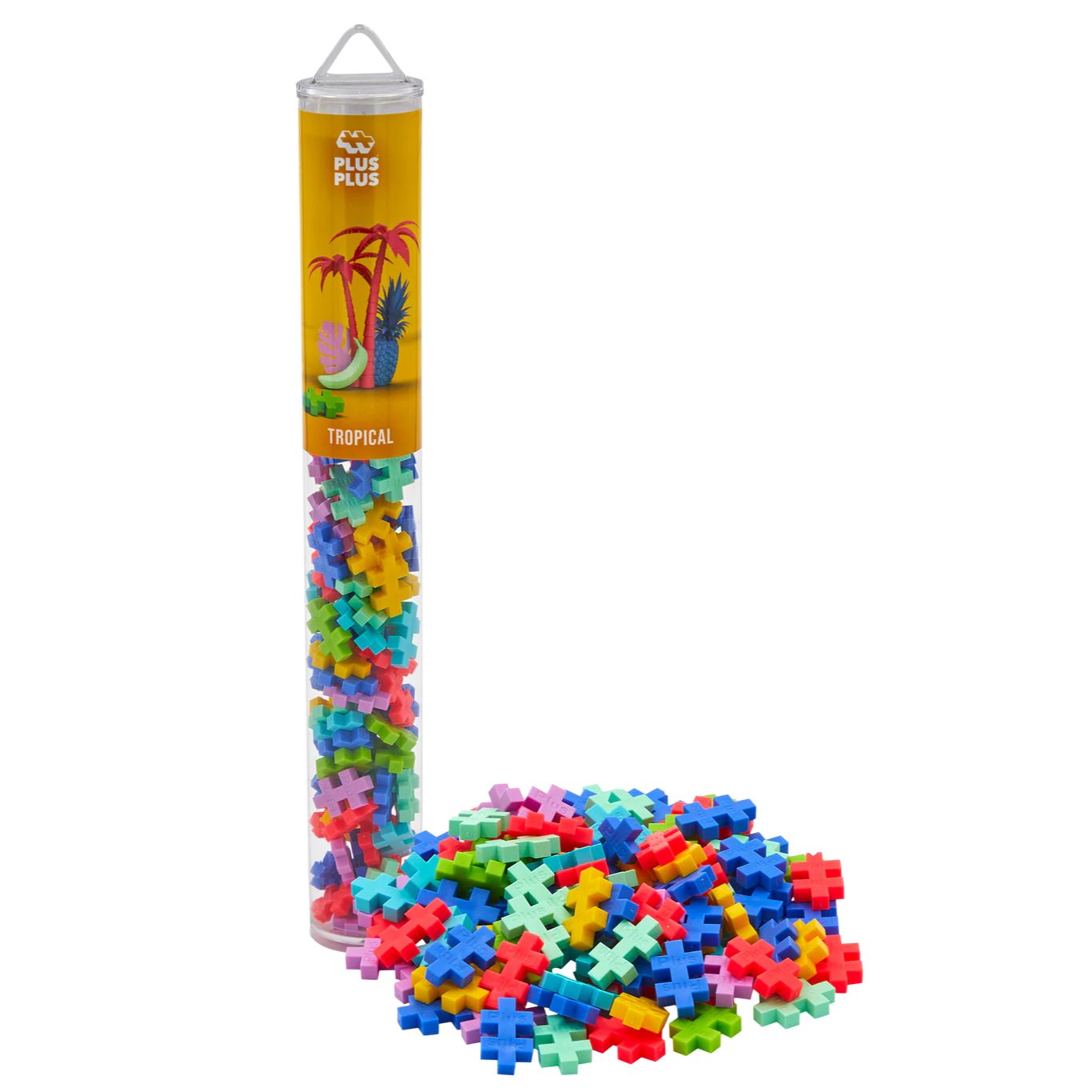 Plus-Plus Tube tropical - 100 stuks