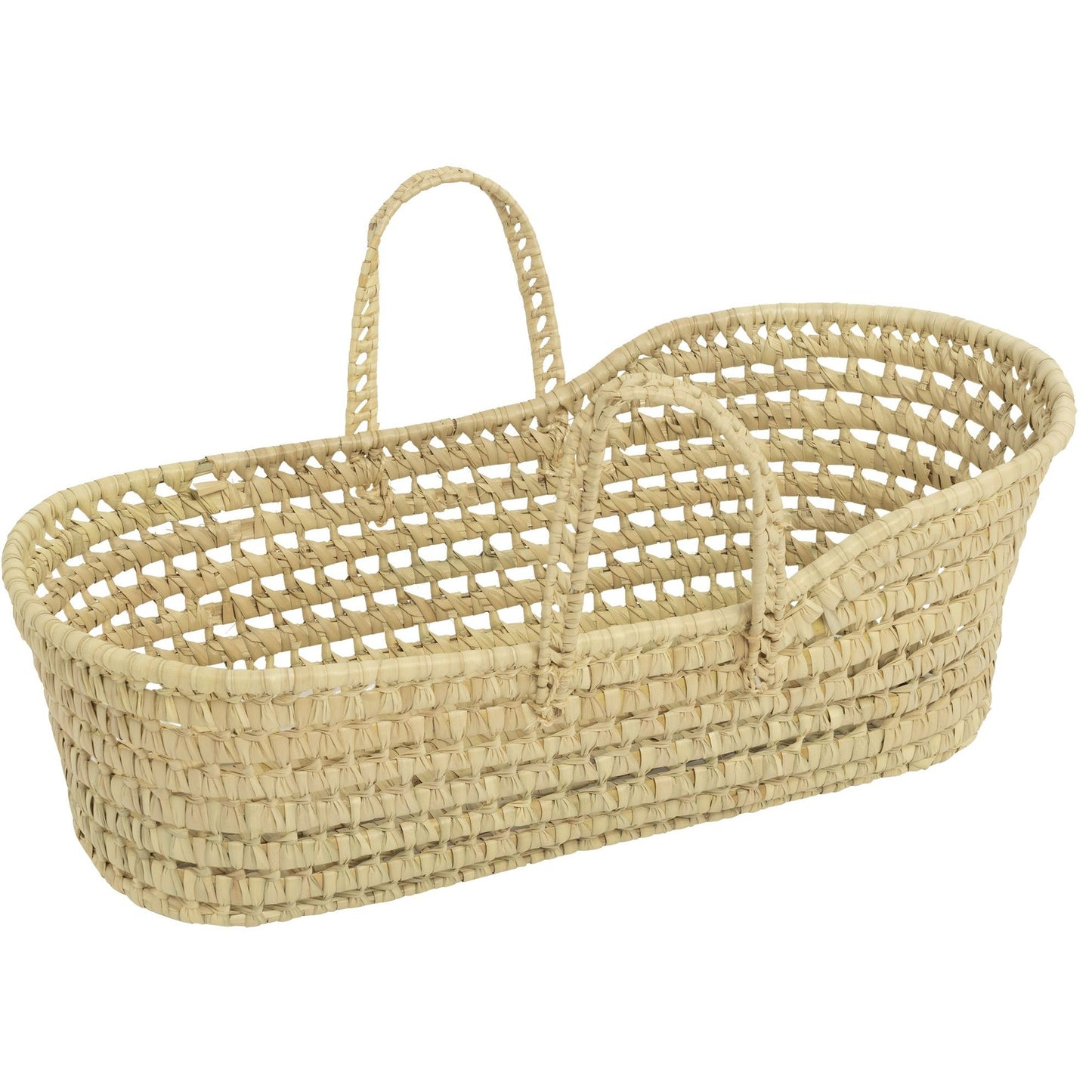 Rotan Poppenreiswieg - Mozes Mandje - 42cm