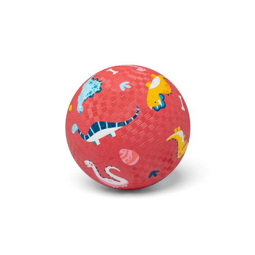 Bal van rubber - dino’s 18cm
