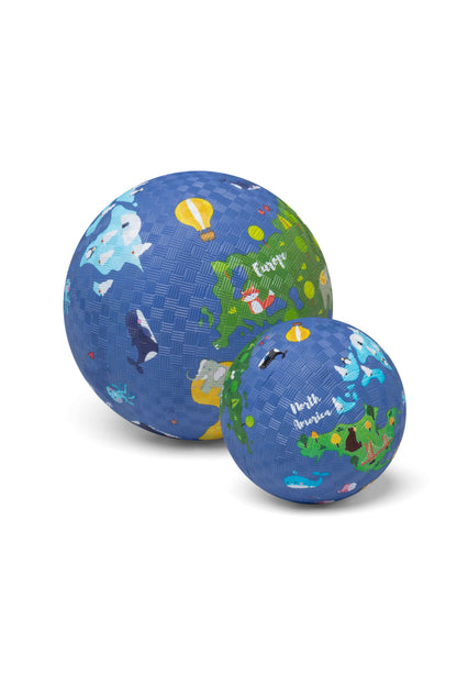Bal van rubber - wereld 18cm