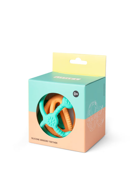 Set van 2 sensorische ballen – groen en oranje