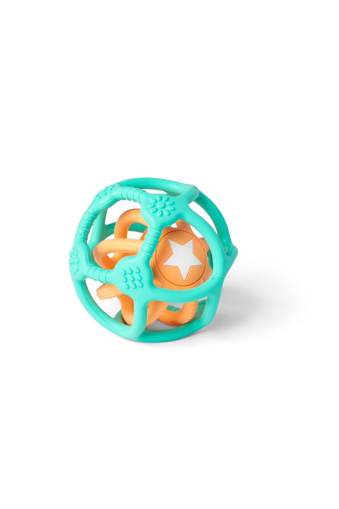 Set van 2 sensorische ballen – groen en oranje