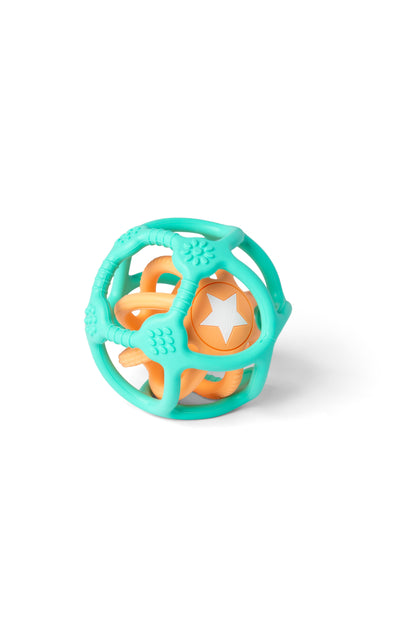 Set van 2 sensorische ballen – groen en oranje