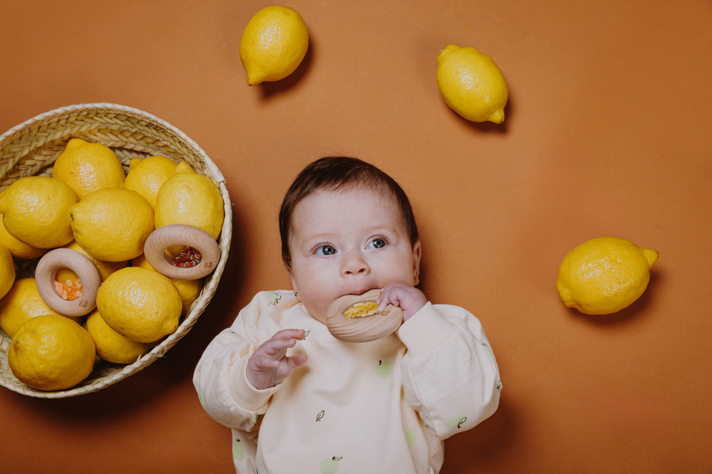 Sensorische Donut Citroen