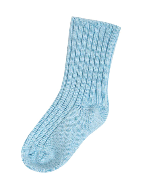 Joha dikke sokken | lichtblauw | wol