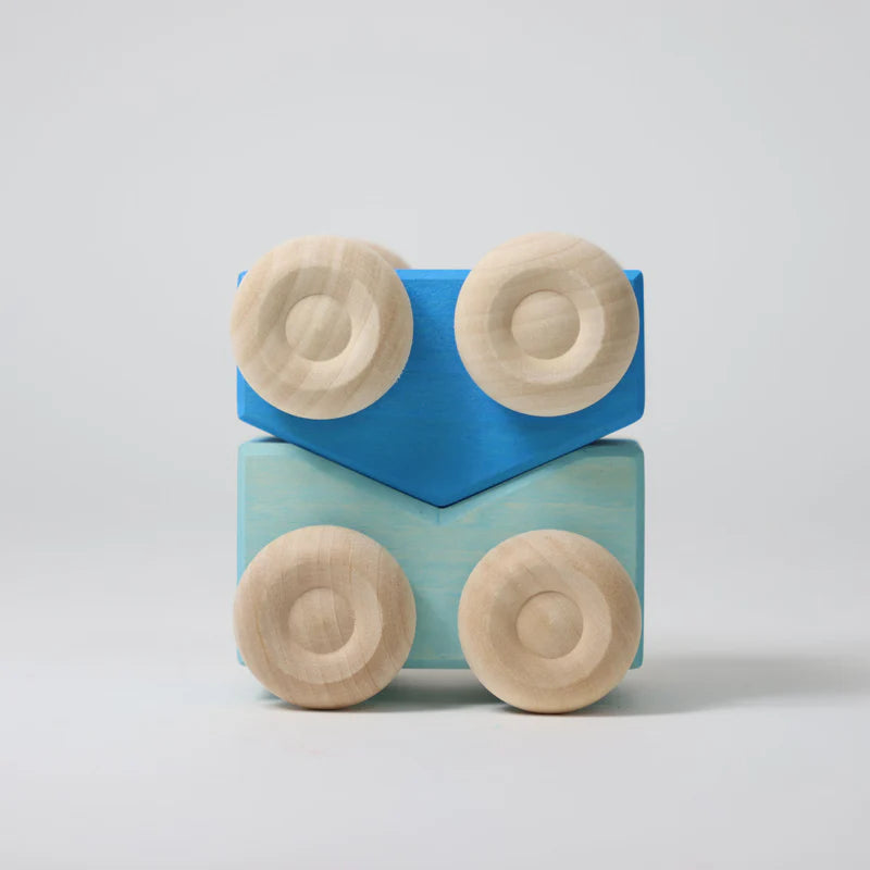 Stacking Cars Blue