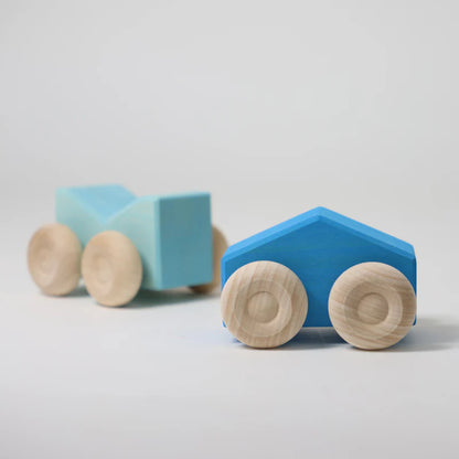 Stacking Cars Blue
