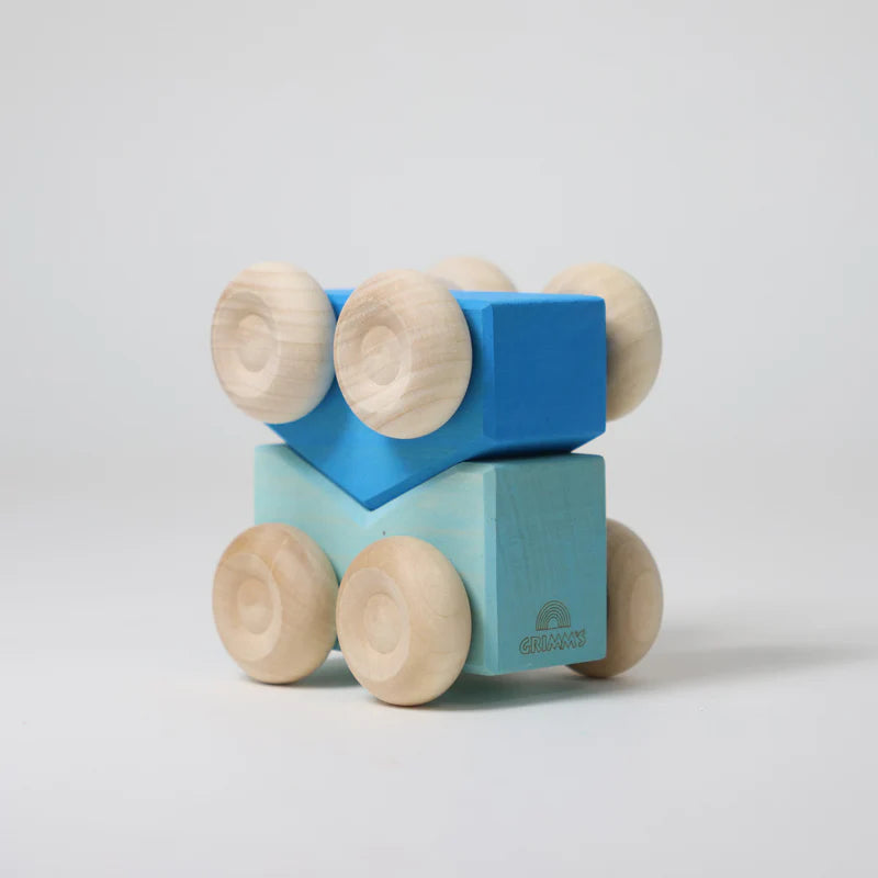 Stacking Cars Blue