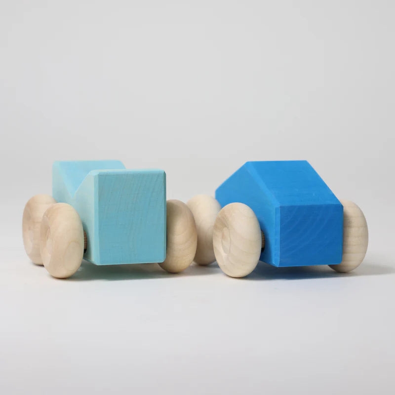 Stacking Cars Blue