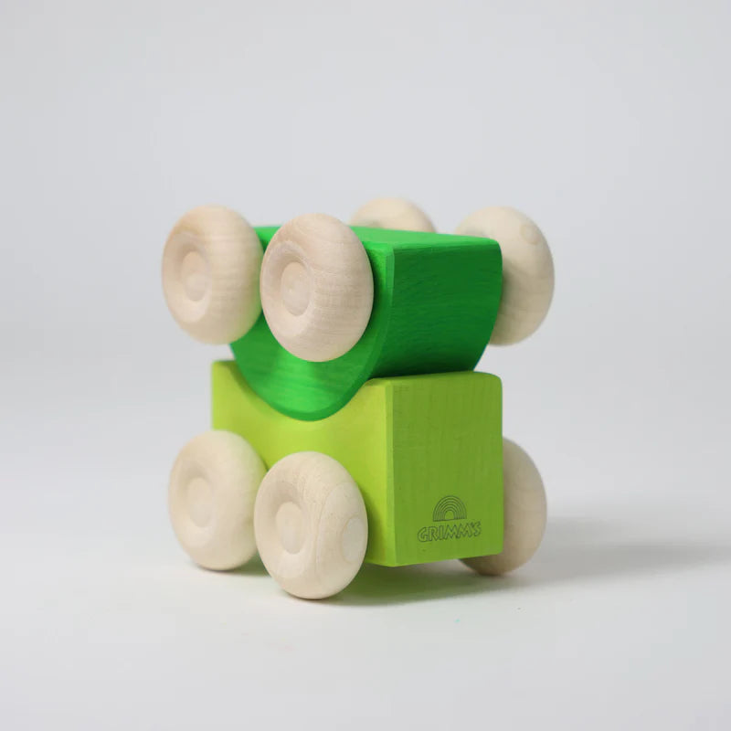 Stacking Cars Green