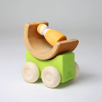 Stacking Cars Green