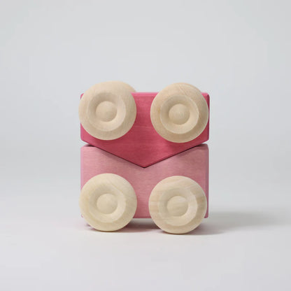 Stacking Cars Pink