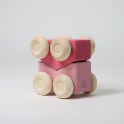 Stacking Cars Pink