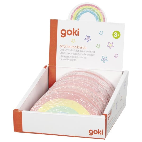 Stoepkrijt regenboog