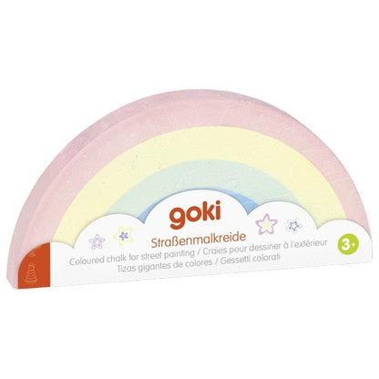 Stoepkrijt regenboog