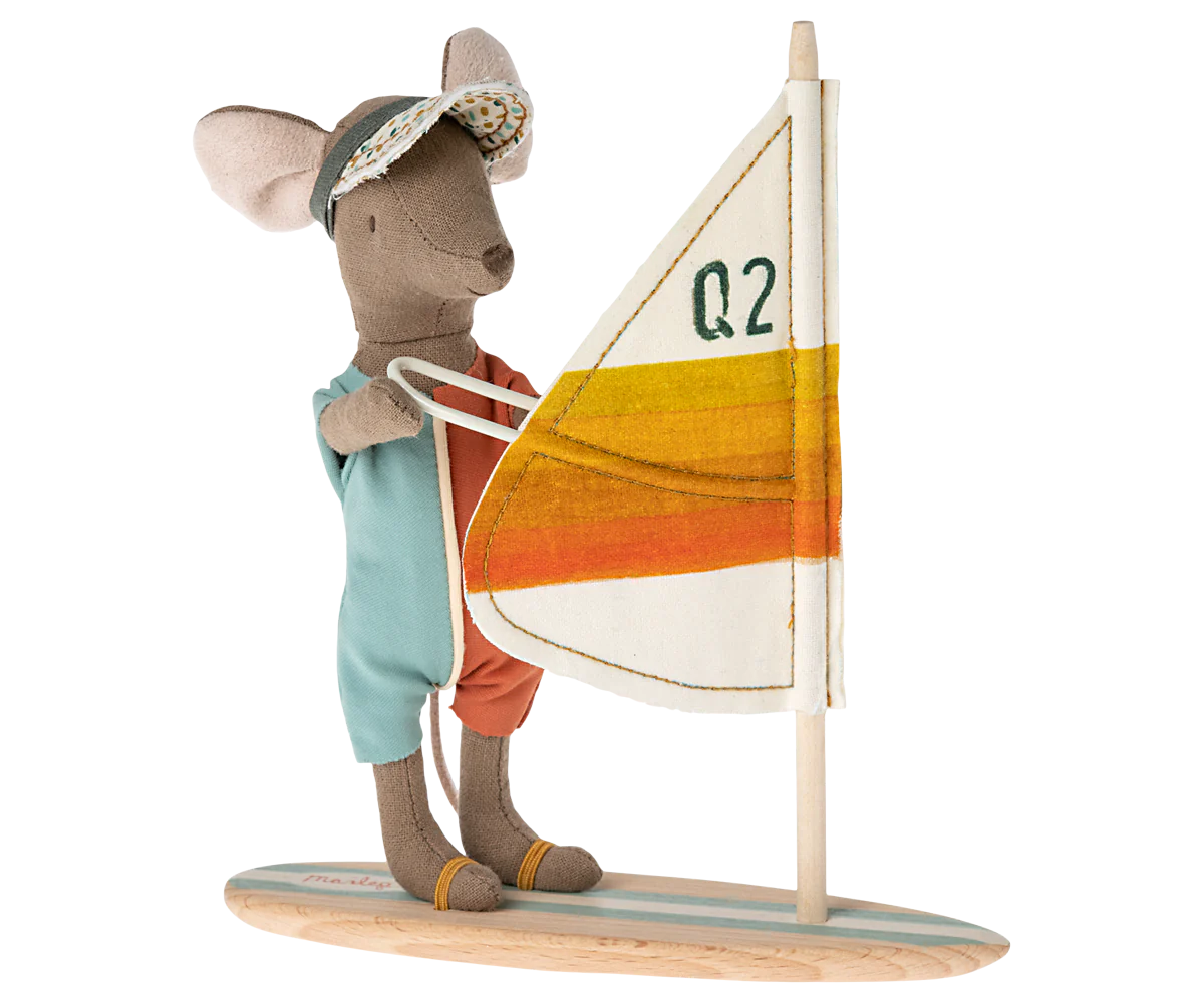 Strand muis grote broer - surfer