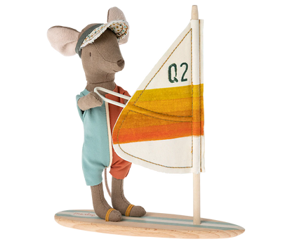 Strand muis grote broer - surfer