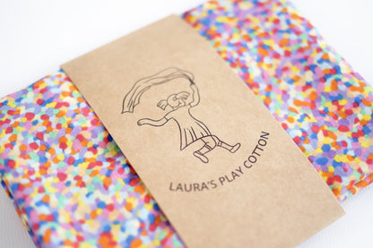 Speeldoek - Super Confetti 90 x 90 cm