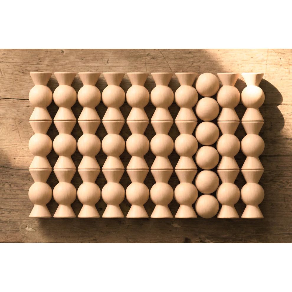 Sweets - Houten Stapelspel - Naturel - 33 stuks