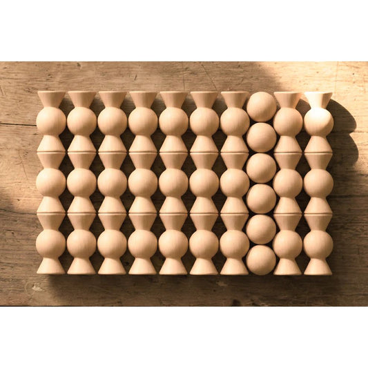 Sweets - Houten Stapelspel - Naturel - 33 stuks