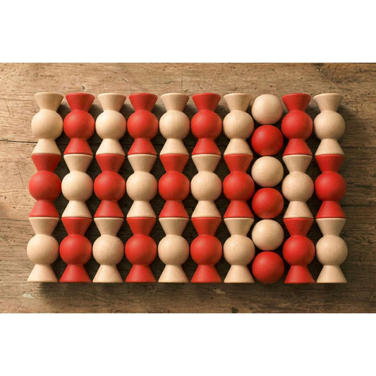 Sweets - Houten Stapelspel - Red Velvet - 33 stuks