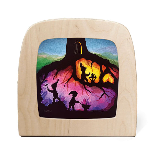 Toverplaat - Vogel Geluk - Dwergen