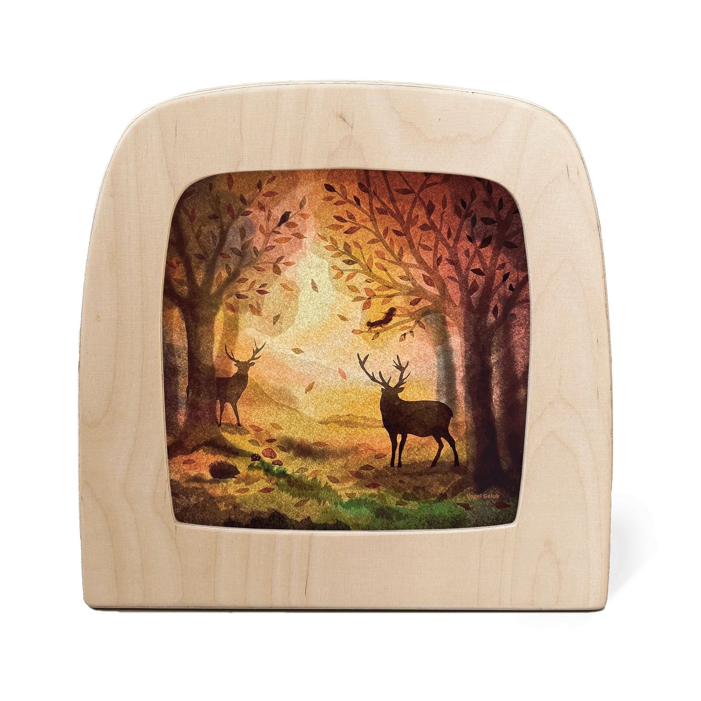 Toverplaat - Vogel Geluk - Komorebi