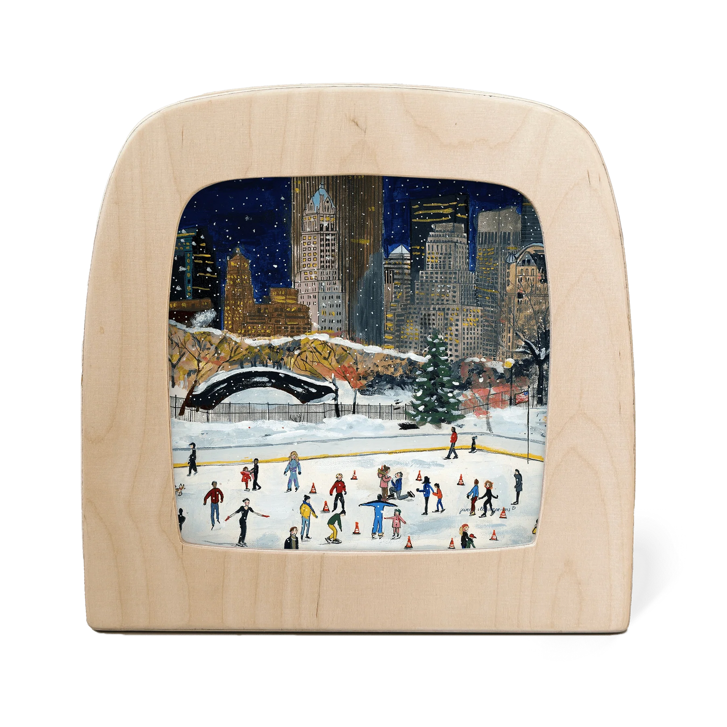 Toverplaat - Gwen's Illustraties - Kerstmis in New York