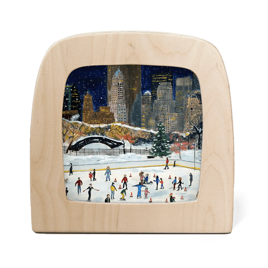 Toverplaat - Gwen's Illustraties - Kerstmis in New York