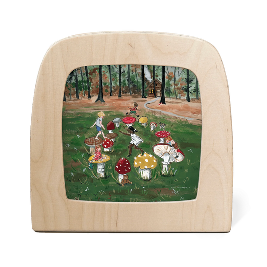 Toverplaat - Gwen's Illustraties - Paddenstoeldans