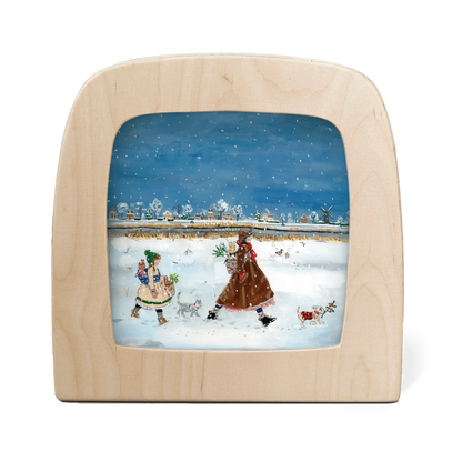 Toverplaat - Gwen's Illustraties - Winterwandeling