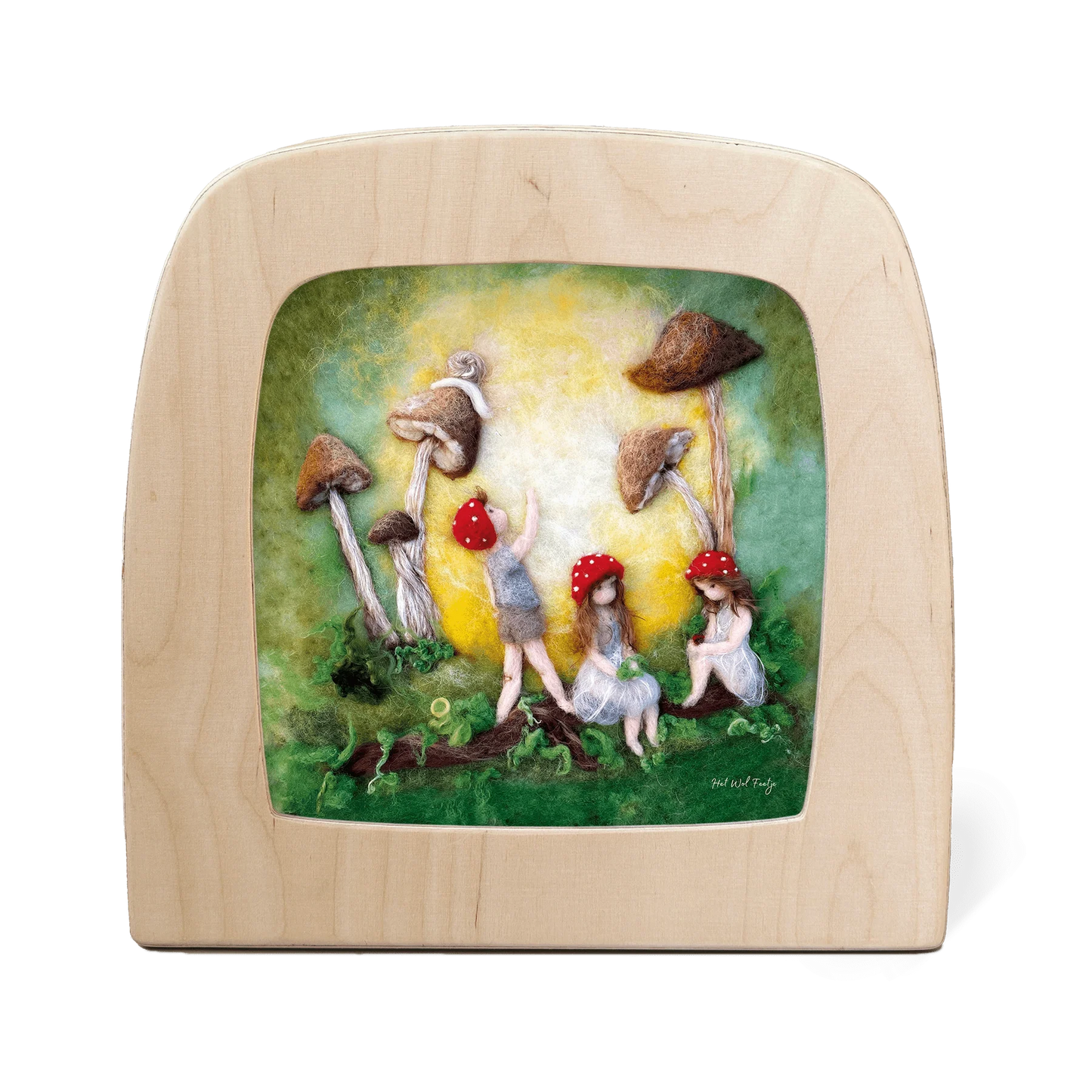 Toverplaat - Het Wol Feetje - Kinderen van het bos